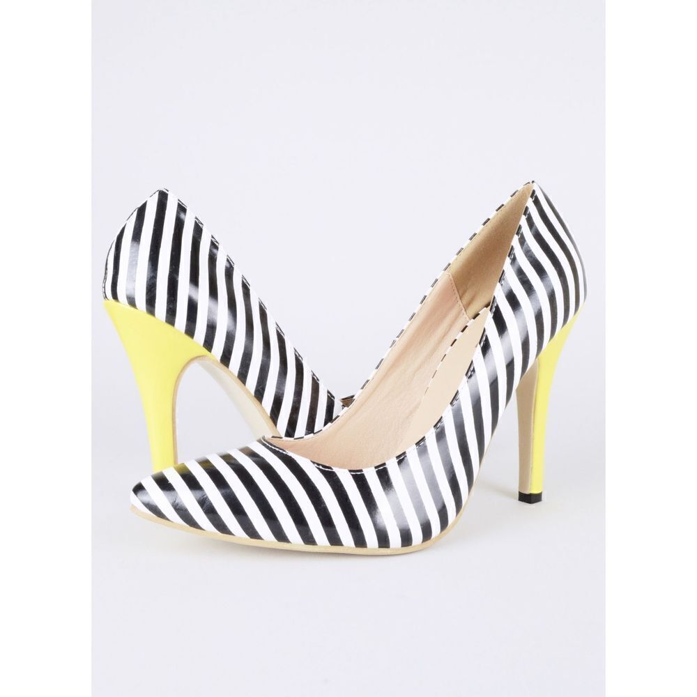 Striped Heel  